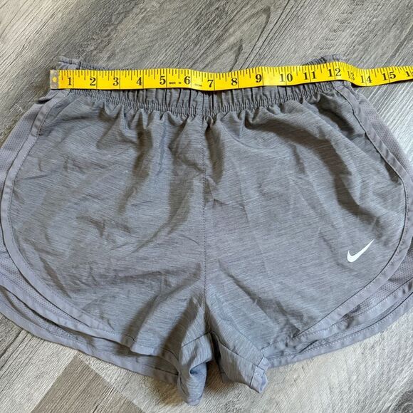 NIKE Dri Fit Running Shorts Lined Gray Small Athleisure Workout - Picture 8 of 12